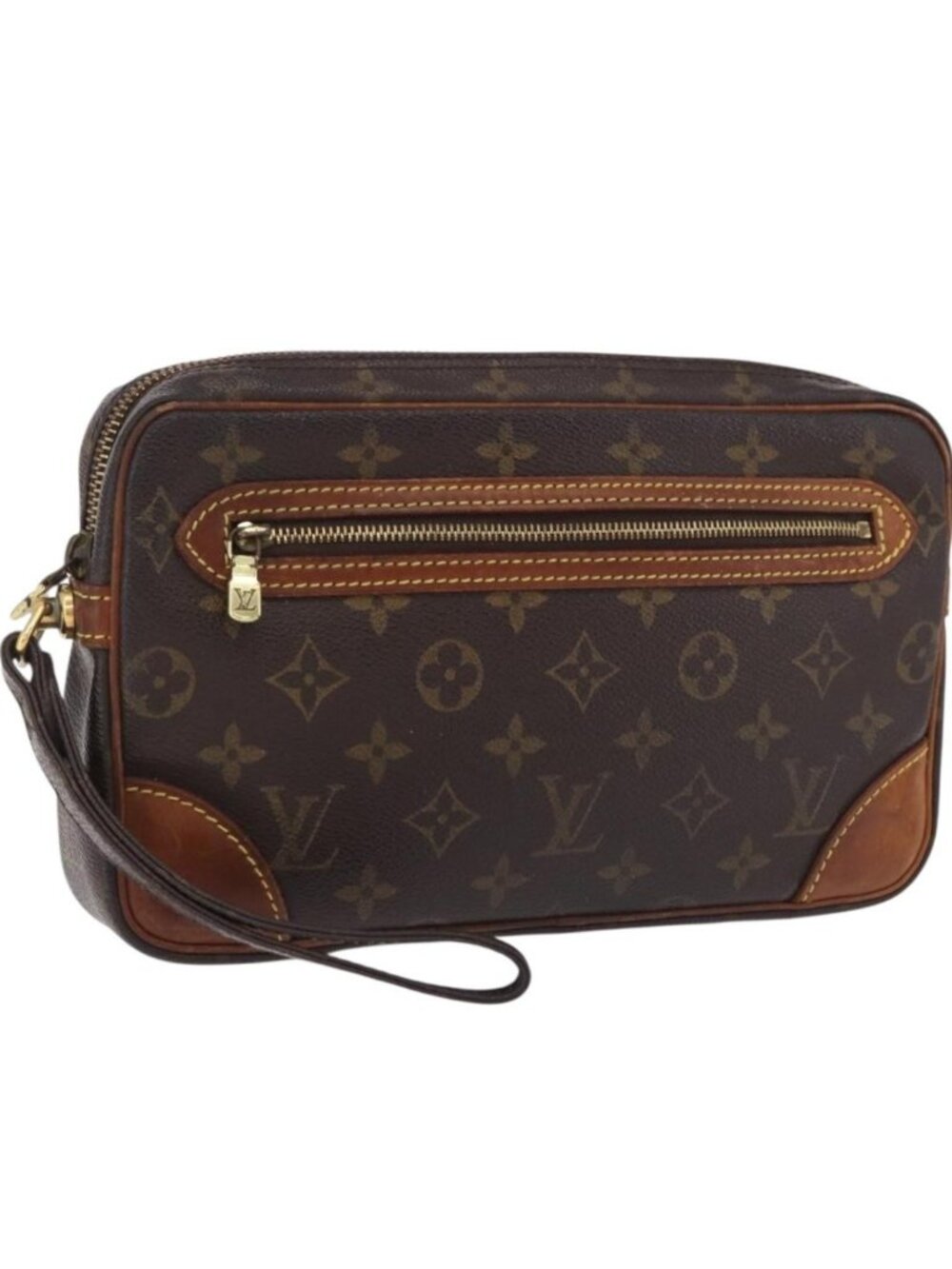 LOUIS VUITTON Monogram Marly Dragonne GM Clutch Bag M51825